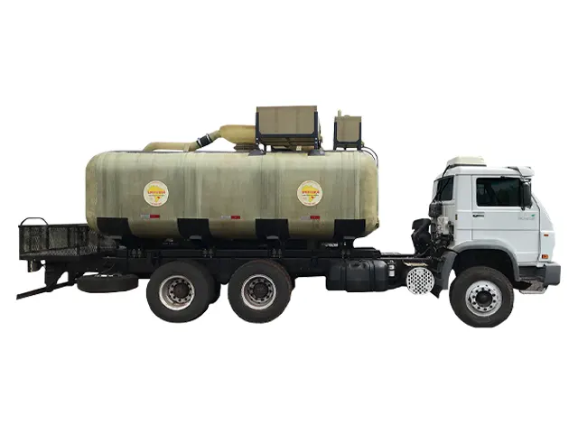 Tanque Rodoviário para Transporte de Ácidos em Fibra de Vidro