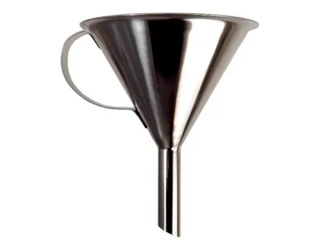 Funil de Aço Inox 304 com Alça 2.000ml Netlab