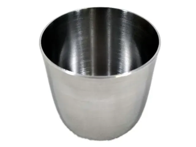 Cadinho de Aço Inox 304 com Tampa 50ml Netlab