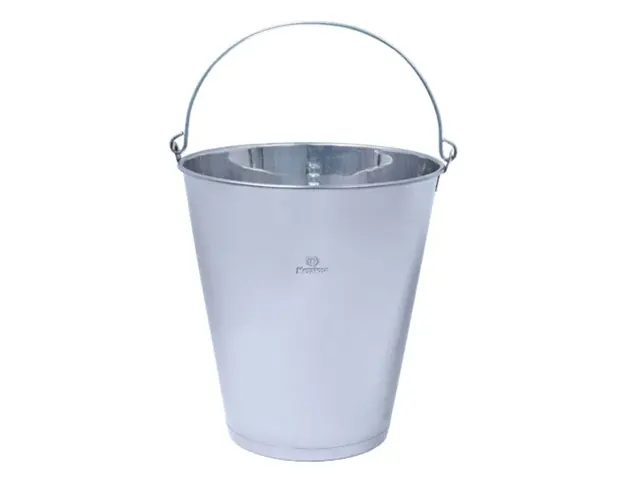 Balde Aço Inox 430 com Graduação sem Bico 10L Netlab