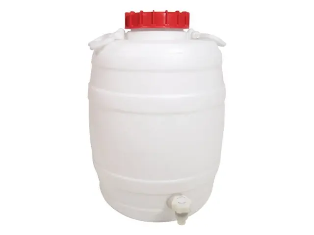 Barril de Plástico Graduado com Torneira 50L Netlab