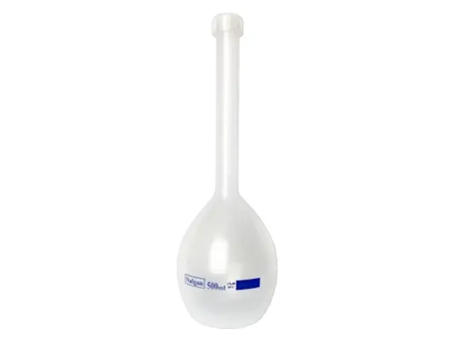 Balão Volumétrico de Plástico Autoclavável com Tampa de Rosca Nalgon 50ml Netlab