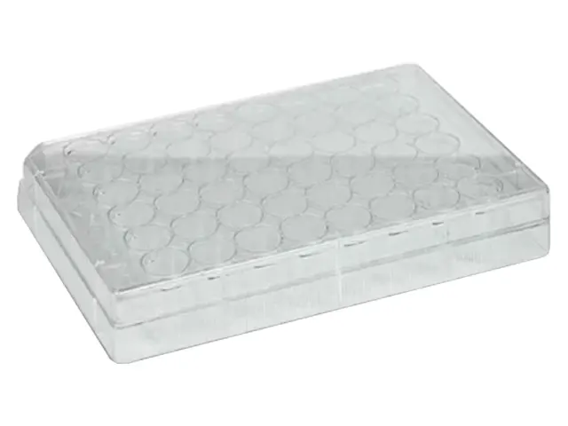 Placa para Cultivo de Células e Tecidos Estéril Fundo Chato 96 Poços Netlab