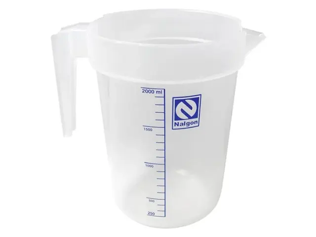 Jarra Graduada de Plástico com Bico e Alça Nalgon 600ml Netlab