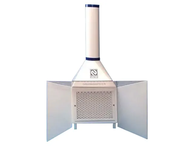 Capela de Exaustão de Gases Premium com Lâmpada UV e Prateleira 600mm Netlab