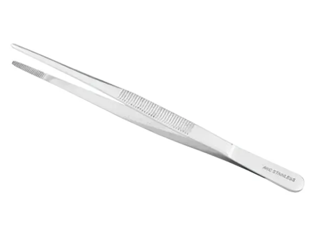 Pinça Anatômica Dissecção com Serrilha para Uso Geral 12cm Netlab