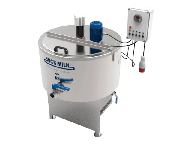 Pasteurizador e Maturador para Calda de Sorvete 300 Litros