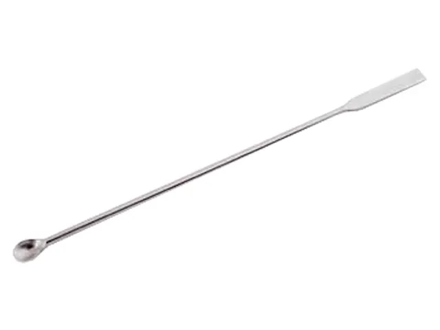 Espátula com Micro Colher 3mm em Aço Inox 304 18cm Netlab