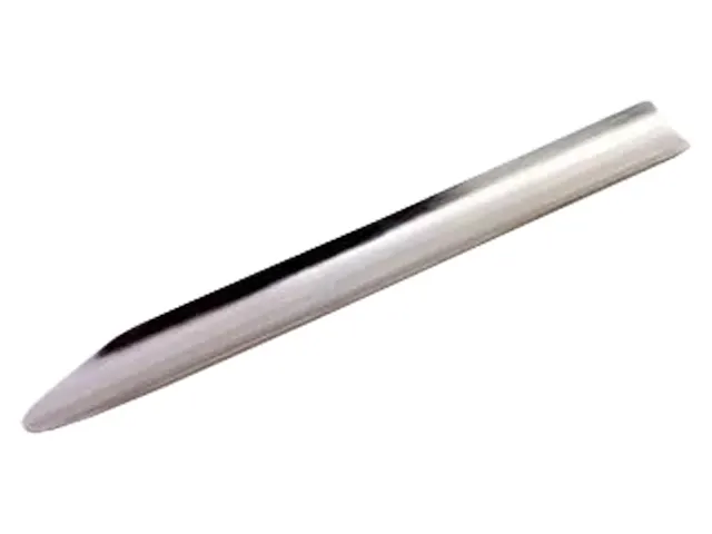 Espátula Canaleta em Aço Inox 12cm Netlab