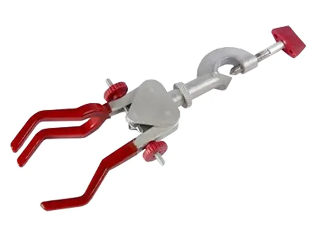 Pinça Garra para Condensador 3 dedos com Mufa Giratória Aberta 120mm Netlab