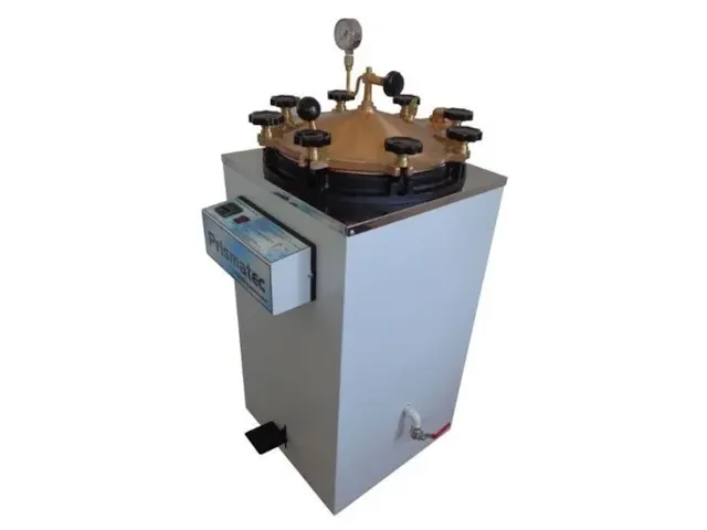 Autoclave Vertical Digital com Registro na Anvisa Linha CS-A 75 Litros Netlab