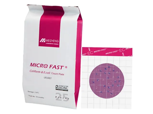 Placa de Contagem de Coliformes e Escherichia Coli (EC) - MicroFast