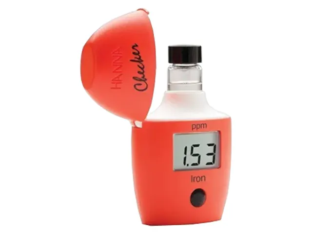 Analisador de Ferro Faixa 0.00 a 5.00 PPM Checker HC HI721 Hanna Netlab