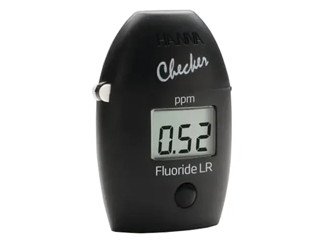 Analisador de Fluoreto Faixa Baixa 0.00 a 2.00 PPM CheckerHC HI729 Hanna Netlab