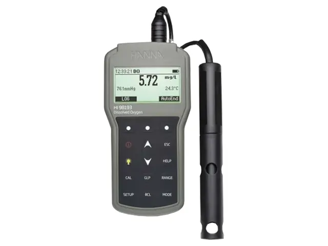 Medidor Portátil de Oxigênio Dissolvido com Função DBO Sonda 10m HI98193 Hanna Netlab