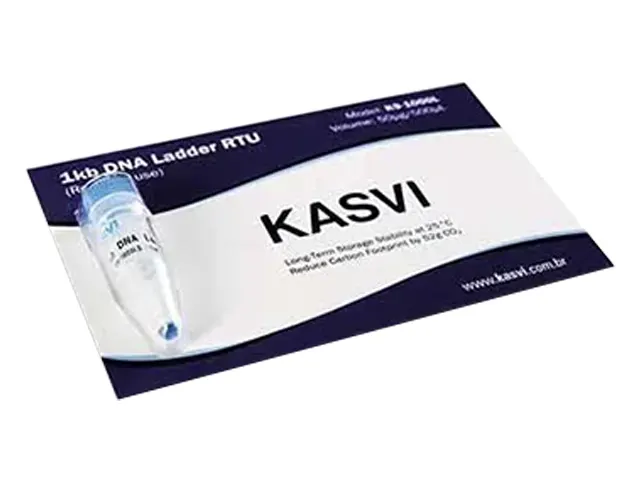 Marcador de Peso Molecular 1Kb 500 µL K9-1000L Kasvi Netlab