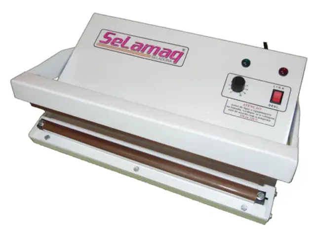 Seladora Manual 30cm Bivolt Grau Cirúrgico para Laboratório Netlab