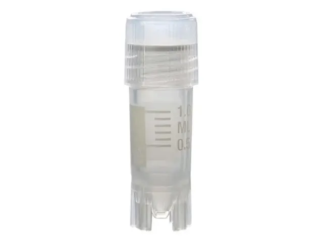 Tubo Criogênico para Congelamento Estéril Rosca Externa 2ml Kasvi Netlab