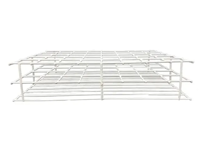 Estante PVC para 40 Frascos de Coleta DM 3x8cm