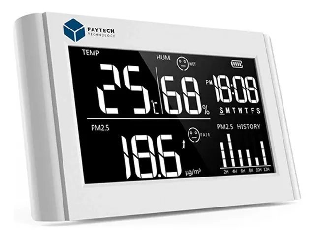 Detector de Qualidade do Ar FTECH-P20