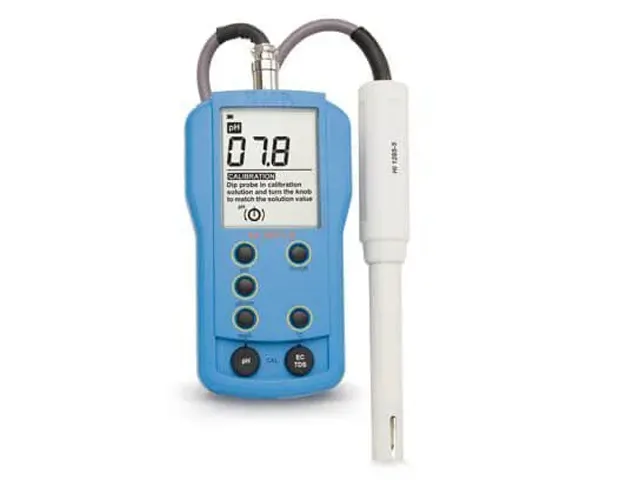 Medidor de pH/EC/TDS/Temperatura Tela de LCD HI9811-51 Hanna Netlab