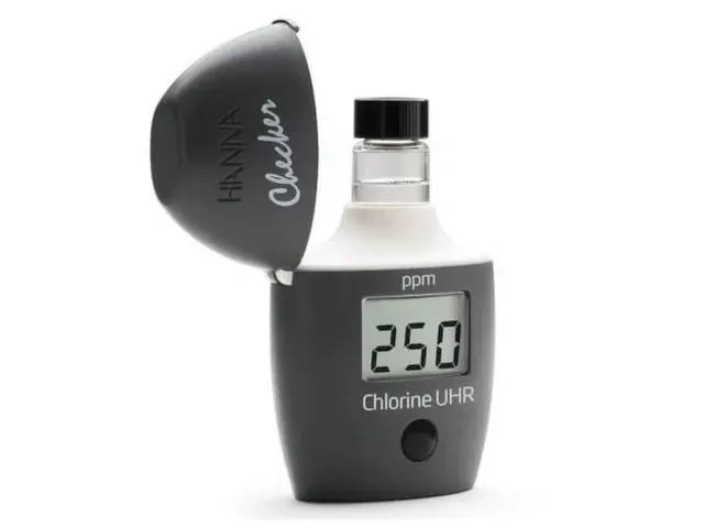 Analisador de Cloro Faixa Alta 0-500PPM Checker HC HI771 Hanna Netlab