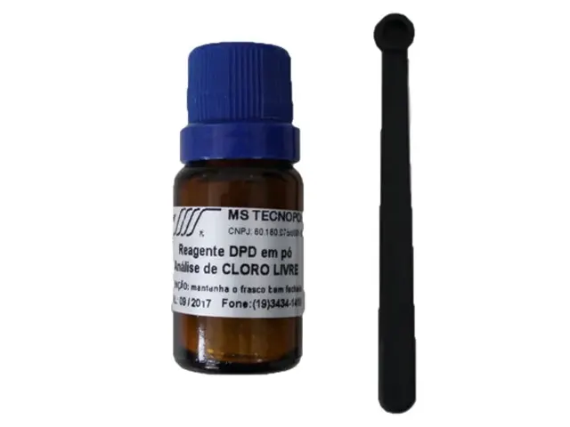 Reagente DPD para Analise de Cloro Livre 100 Provas ST412 Netlab