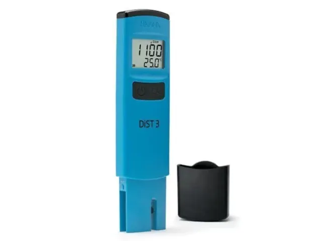 Medidor de Condutividade DiST3 Faixa de 0-2000 µS/cm HI98303 Hanna Netlab