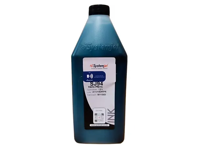 Tinta Drucker Preta SJ94 para Datadores