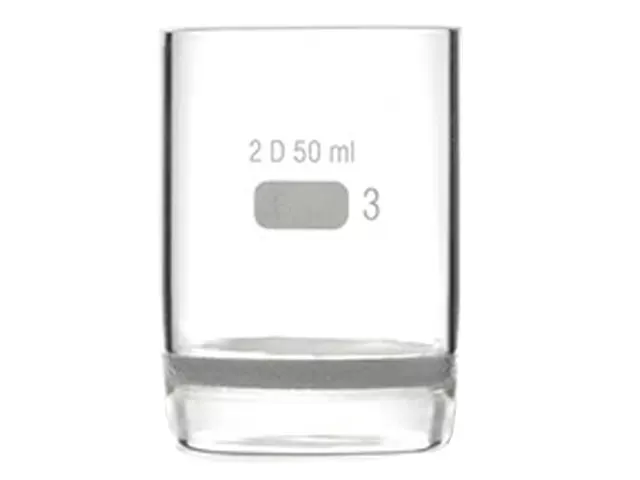 Cadinho de Vidro com Placa Porosa N°1 Grossa 30 ml