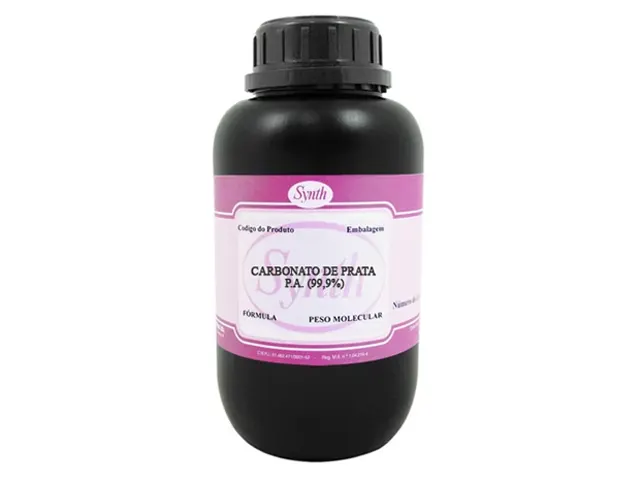 Carbonato de Prata P.A 99,9% 25g