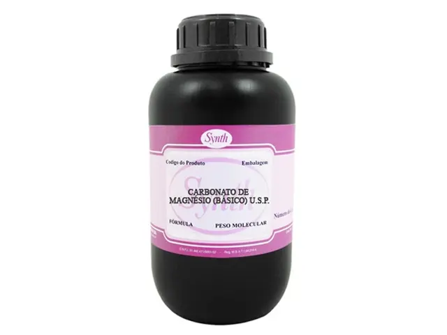 Carbonato de Magnésio Básico U.S.P 5.000g