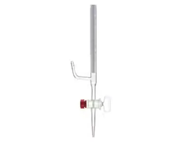 Bureta Graduada com Torneira de Vidro e Saída Lateral 5ml