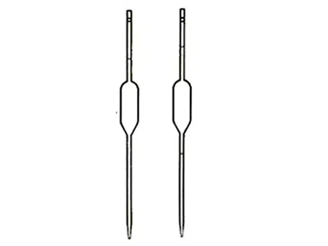 Pipeta Volumétrica Esgotamento Total 1 Traço 0.5ml