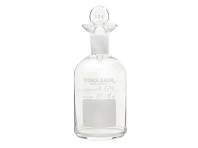 Frasco B.O.D Aferido Incolor Assoprado Rolha 19