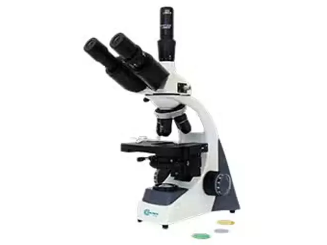 Microscópio Biológico Trinocular Objetivas Planacromáticas 4X/10X/40X/100X MICBTRI10–CRALTECH