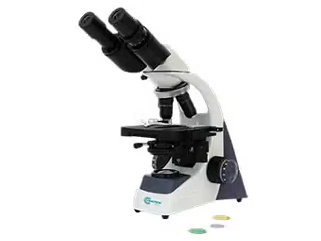 Microscópio Biológico Binocular Objetivas Acromáticas 4X/10X/40X/100X MICB10–CRALTECH