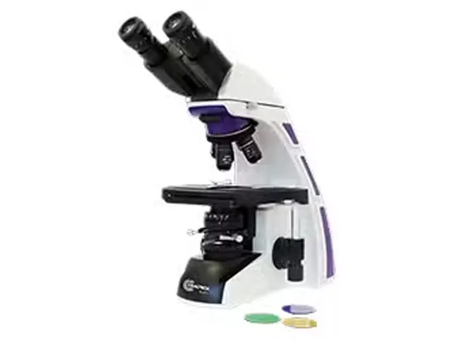 Microscópio Biológico Binocular Objetivas Acromáticas 4X/10X/40X/100X MICB20–CRALTECH