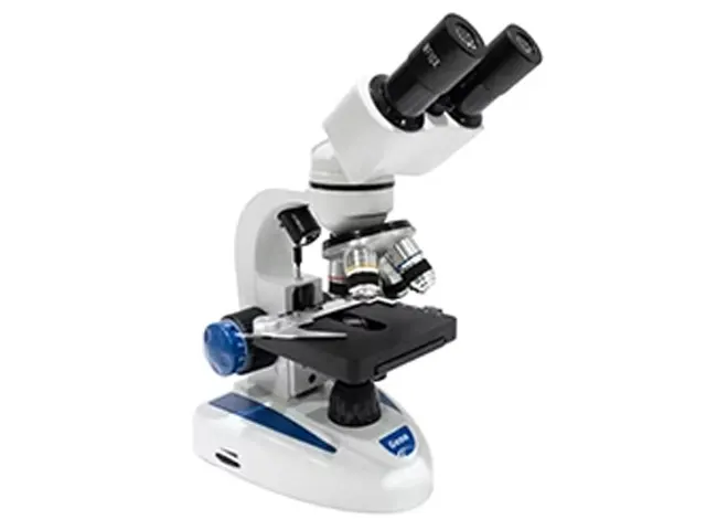 Microscópio Biológico Binocular 4 Objetivas Acromáticas 4X/10X/40X/100X Bivolt GENE