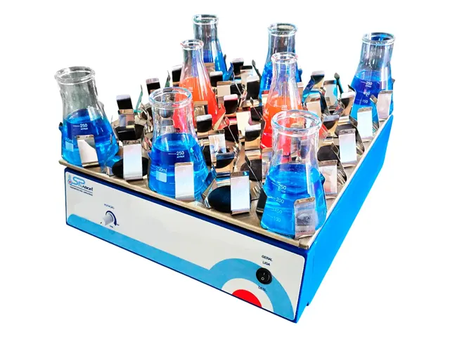 Mesa Agitadora Shaker Orbital Analógica com 25 Garras para Frascos de 250ml 110V SP-180/A