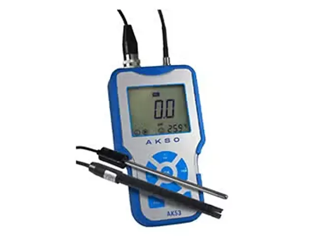 Medidor de Condutividade Portátil com Sonda de Condutividade e Temperatura AK53–AKSO