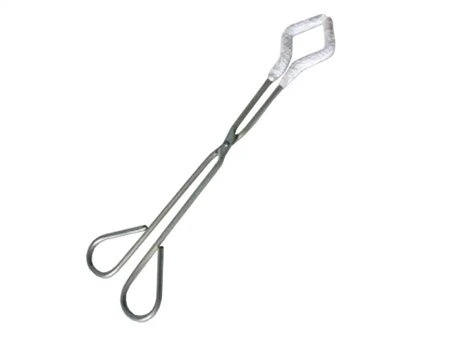 Pinça para Frascos e Balões em Ferro Zincado 22cm