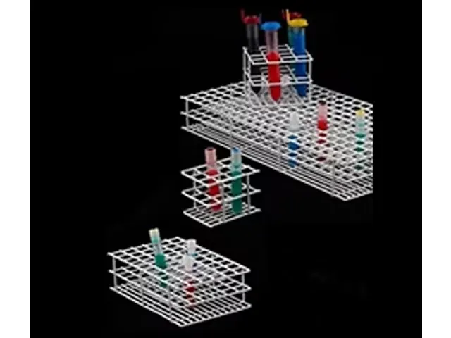 Rack para Tubos em Arame Revestido PVC 100 Furos de 17mm