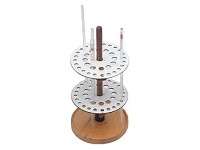 Suporte para Pipetas Madeira com 1 Disco