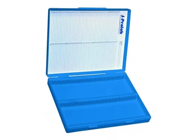Caixa Portas Lâminas Azul para 100 Unidades