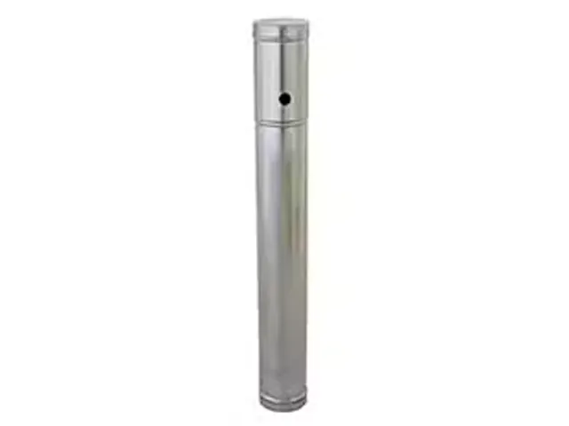 Estojo em Aço Inox para Esterilizar Pipetas 60x250mm