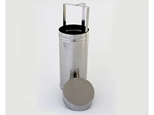 Estojo para Esterilizar Placa de Petri Aço em Inox 120x270mm
