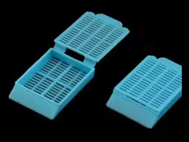 Cassete para Biópsia Azul 500 Unidades