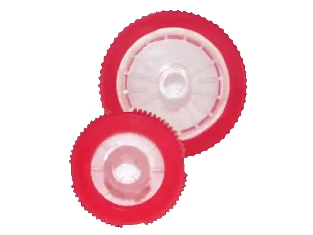 Filtro para Seringa Membrana PTFE 13mm 0,45 micra Vermelho 100 Unidades