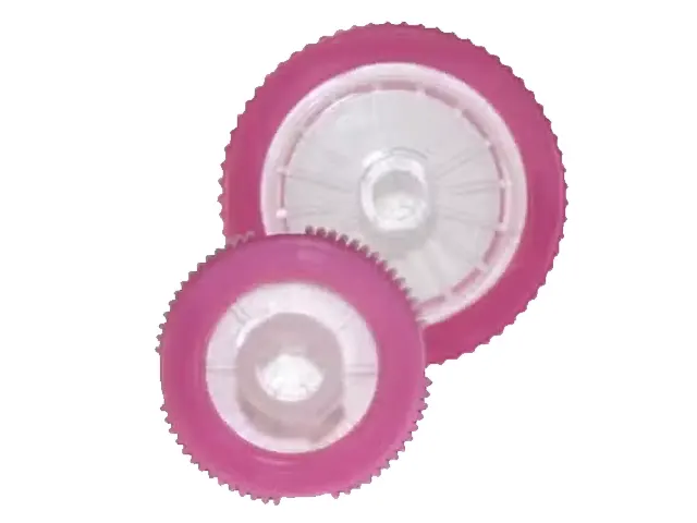 Filtro para Seringa Membrana PTFE 25mm 0,22 micra Rosa 100 Unidades